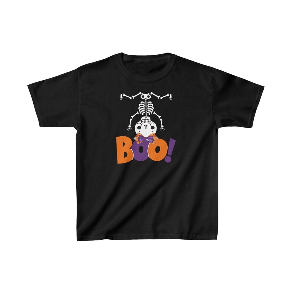 Halloween Boo Skeleton Tshirt for Girls